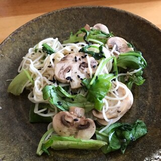 野菜たっぷり！サラダ焼きそうめん